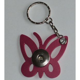 sleutelhanger vlinder roze