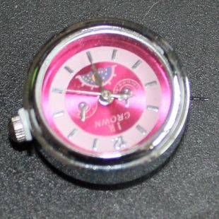 Horlogeclick lux roze